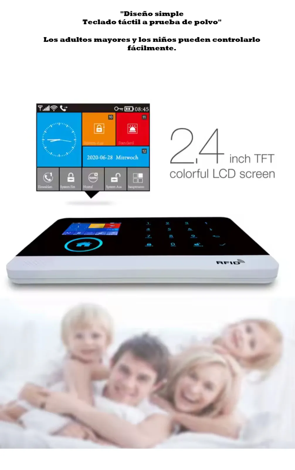 Alarma Wifi Tuya Smart