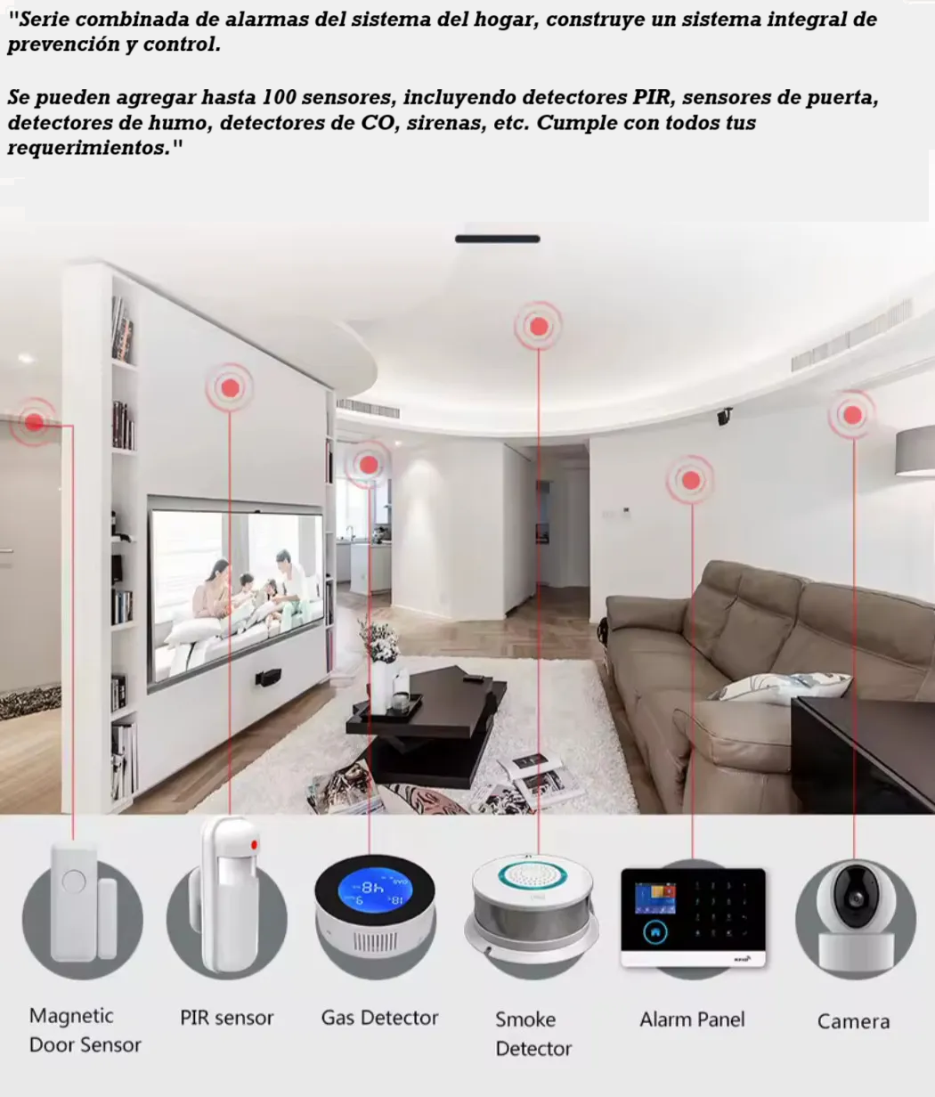 Alarma Wifi Tuya Smart