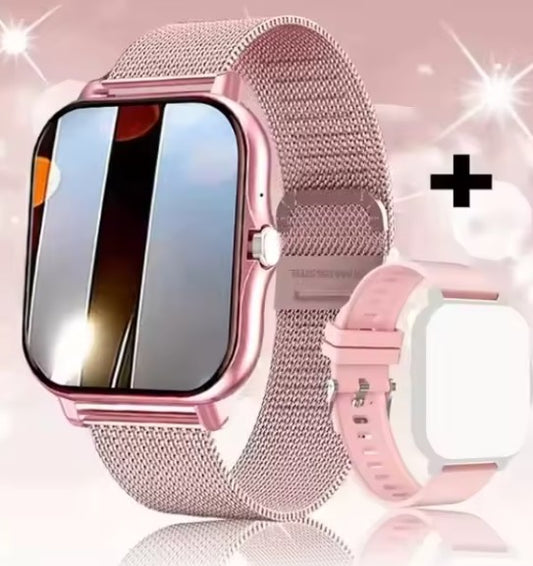 Reloj inteligente LAXASFIT Rosa