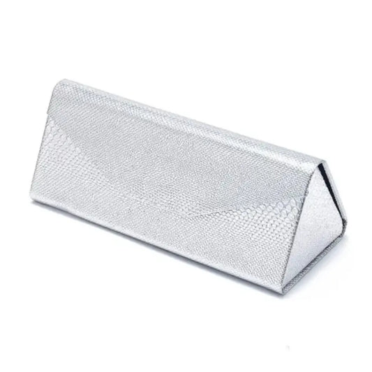 Estuche plegable plateado